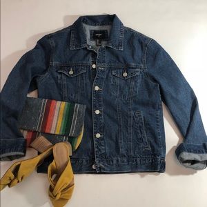 *sold* Forever 21 oversized denim jacket